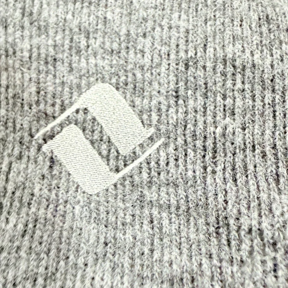 KUHL Thor Quarter Zip Pullover Sweater Small Gray Wool Blend Gorpcore Outdoor